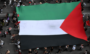 PHOTOS: &lsquo;Global Movement for Palestine&rsquo; rallies in Mexico City against Israel