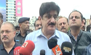 بارش کی وجہ سے ممبئی ڈوبا ہوا ہے اور لاہور بھی ڈوب گیا تھا، وزیراعلیٰ سندھ