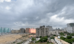 At least 34 injured following explosion, blaze at warehouse in Karachi