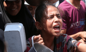 Deaths from starvation in Gaza may amount to war crime, UN rights chief says