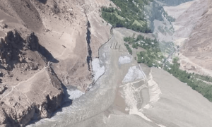 GB lake formed by glacial outburst ‘poses no danger’: govt