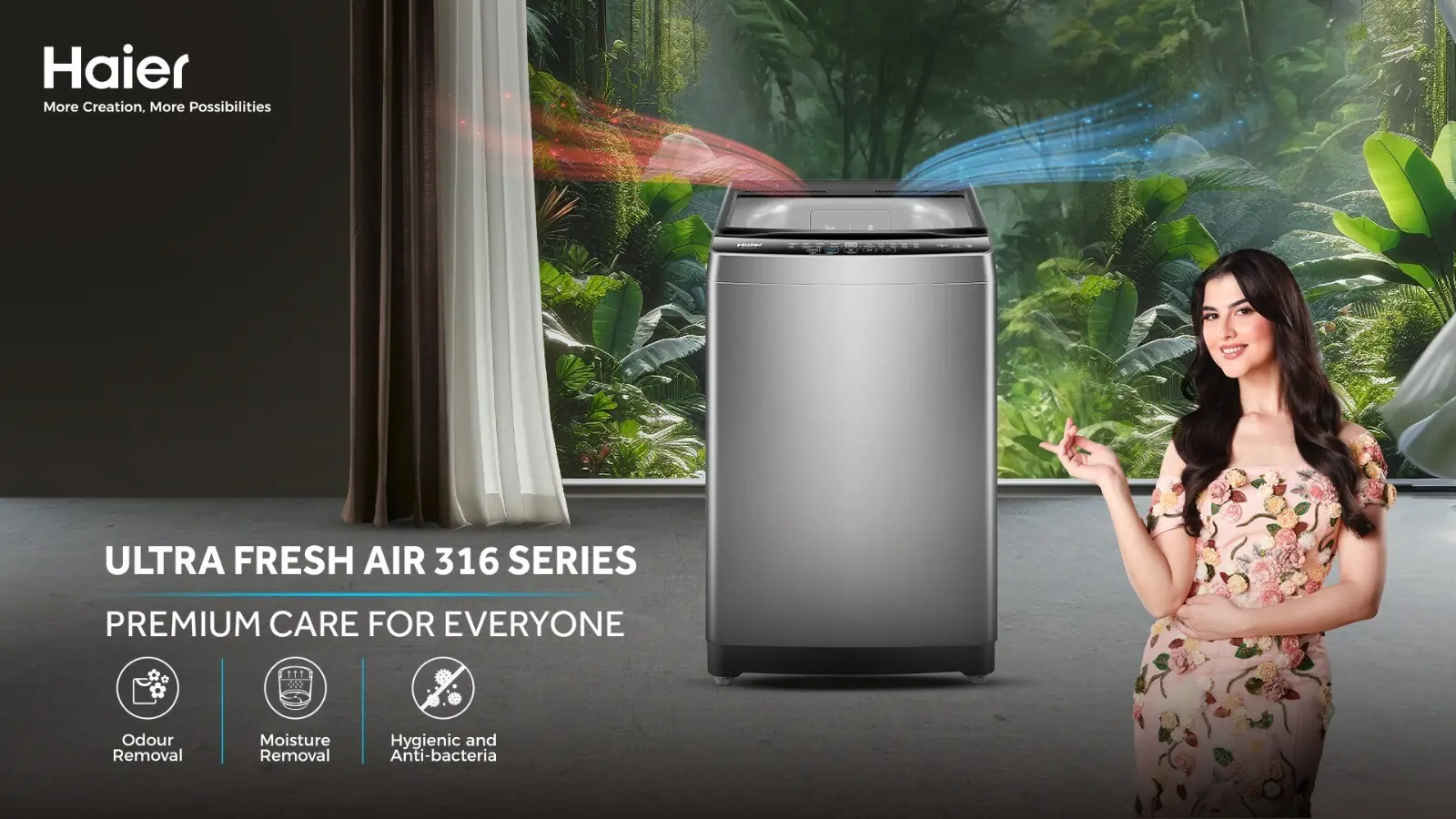 Haier Washing Machines: Innovation That Cares for Your Clothes and Health