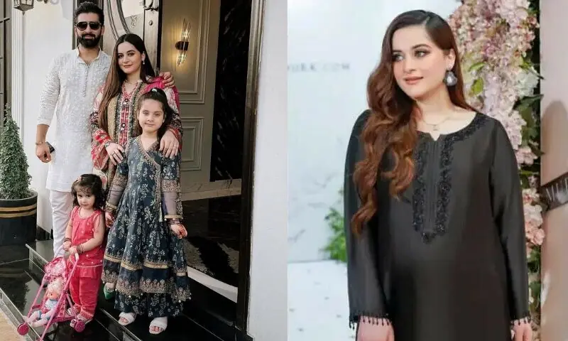 افواہیں حقیقت میں تبدیل، ایمن خان اور منیب بٹ کے گھر تیسری بیٹی کی پیدائش