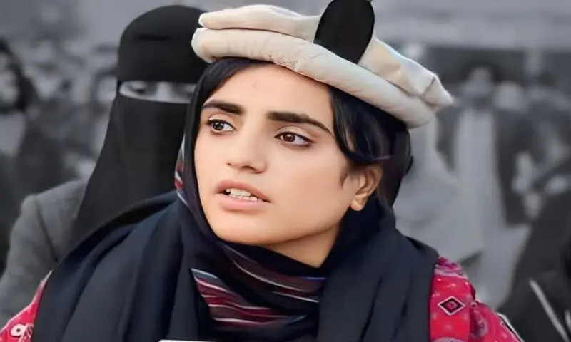 کراچی کی عدالت سے بلوچستان کی جیل میں موجود ماہ رنگ بلوچ کے وارنٹ گرفتاری جاری