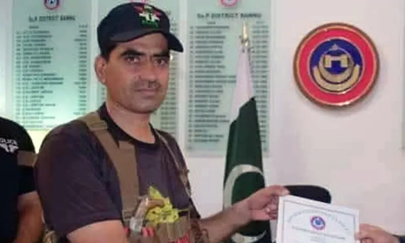 بنوں: موٹرسائیکل سوار دہشت گردوں کی فائرنگ سے ایلیٹ فورس کا جوان شہید