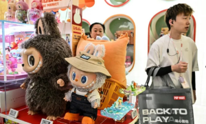 Mini Labubus are taking markets by storm in Beijing