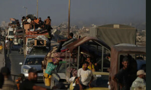 اسرائیل کے غزہ پر حملے تیز، صبح سے 20 فلسطینی شہید، نقل مکانی میں تیزی آگئی