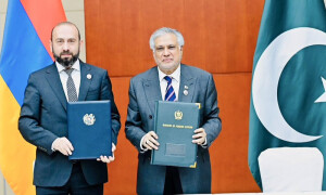 پاکستان اور آرمینیا کے درمیان سفارتی تعلقات قائم