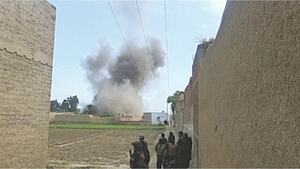 Six security personnel injured in Bannu quadcopter attack