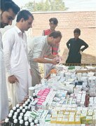 Young volunteers’ swift response in crisis situation