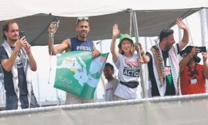 اسپین سے &rsquo;گلوبل صمود فلوٹیلا&lsquo; امداد لیکر غزہ کا محاصرہ توڑنے کیلئے روانہ