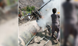 پاک فوج کا ایم آئی17 ہیلی کاپٹر چلاس میں گر کر تباہ، 2 میجر سمیت 5 ارکان شہید