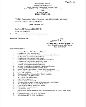 Water levels in rivers expected to rise as India issues alert