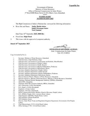 India issues another flood alert on Sutlej, Tawi rivers