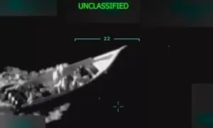 وینزویلا کی &rsquo;منشیات بردار&lsquo; کشتی پر امریکی فوج کے حملے میں 11 افراد ہلاک