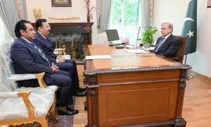اسلام آباد: وزیراعظم سے چیئرمین اور ایم ڈی اوورسیز پاکستانی فاؤنڈیشن کی ملاقات