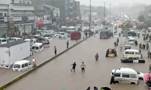 کراچی میں آج سب سے زیادہ بارش ڈی ایچ اے میں ہوئی، محکمہ موسمیات