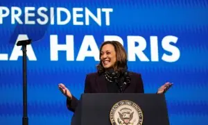 Kamala Harris slams Biden US presidential re-election bid as ‘recklessness’