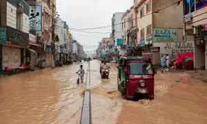 Rains halt Karachi’s industrial activities