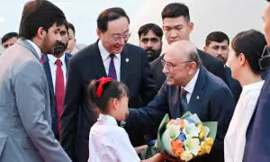 صدر مملکت آصف علی زرداری چین کے 10 روزہ سرکاری دورے پر چینگڈوپہنچ گئے