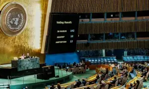 UN General Assembly votes for ‘Hamas-free’ Palestinian state
