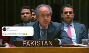 ‘Pure cinema’ — Gen Z can’t believe Pakistan’s UN ambassador told Israel it has no friends