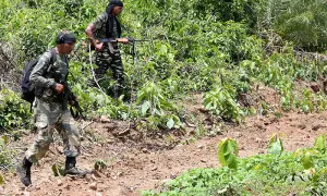Indian forces gun down top Maoist rebel, two others