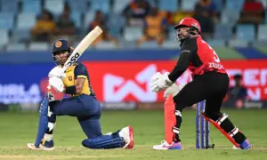 Sri Lanka survive Hong Kong scare for four-wicket win