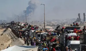 غزہ میں اسرائیلی فوج کی زمینی یلغار میں تیزی، صبح سے اب تک 62 فلسطینی شہید