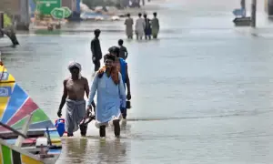 گڈو اور سکھر بیراج پر اونچے درجے کا سیلاب برقرار، سندھ میں ایک لاکھ 81 ہزار سے زائد افراد متاثر