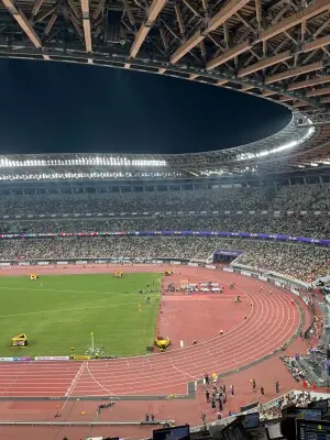 SEE: Views from inside Tokyo stadium