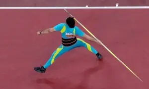 Neeraj looks disappointed with 82.86m fourth attempt