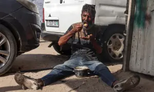 &lsquo;Occupation wants you to hate life&rsquo;: Displaced Palestinians sleep on roadside amid Israeli threats