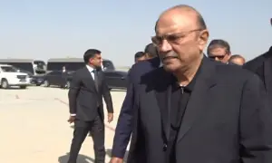 صدر آصف زرداری چین کا 10 روزہ دورہ مکمل کرکے وطن واپس پہنچ گئے