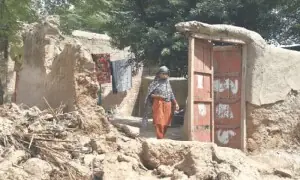 Residents in villages alongside Ravi piece life together after floods
