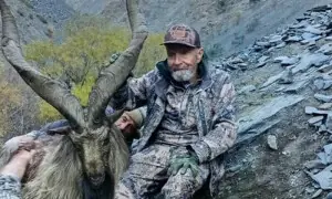 خیبرپختونخوا: ٹرافی ہنٹنگ پروگرام سیزن کے 39 پرمٹس 19 لاکھ ڈالر سے زائد میں نیلام