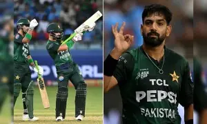 Asia Cup: Haris fined, Farhan given warning for gestures during Super Four match against India, report says