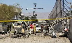 10 dead, 32 injured in bomb blast near Quetta’s FC headquarters: officials