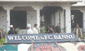 Six men martyred as forces repel attack on Bannu FC HQ