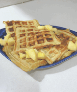 Cook-it-yourself: Mango Waffles