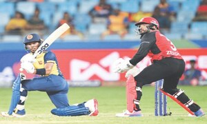 Sri Lanka survive Hong Kong scare for four-wicket win
