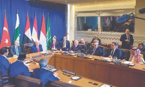 Trump looks to Muslim bloc for Gaza peace deal