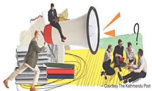 The lost art of talking to people