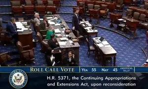 قانون ساز فنڈنگ منصوبہ منظور کرنے میں ناکام، امریکا میں شٹ ڈاؤن نافذ ہوگیا