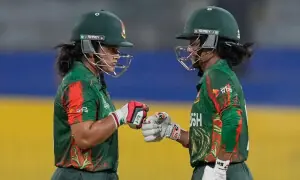 ویمنز ورلڈکپ: بنگلہ دیش کی پاکستان ویمنز کو بآسانی 7 وکٹوں سےشکست