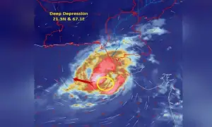بحیرہ عرب میں ڈیپ ڈپریشن سمندری طوفان میں تبدیل ہوسکتا ہے، محکمہ موسمیات