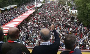 JI urges nation to stage street shows on Oct 7 for expressing solidarity with Gaza