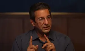 غلط تصویر چلانے پر سابق کپتان وسیم اکرم کی بھارتی میڈیا پر کڑی تنقید