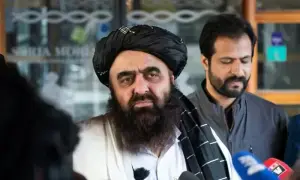 افغانستان کے وزیرِ خارجہ امیر خان متقی بھارت کے دورے پر نئی دہلی پہنچ گئے