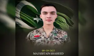 ڈیرہ اسمٰعیل خان: فورسز کے آپریشن میں بھارتی اسپانسرڈ 7 خوارج ہلاک، میجر سبطین شہید